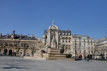 Fototapeta na wymiar Widok na Paryż