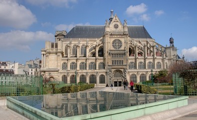 Obraz premium eglise saint eustache à paris