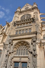 Fototapeta na wymiar eglise saint eustache à paris