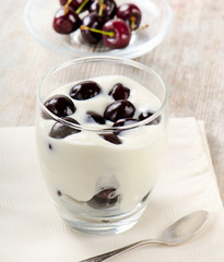 Yogurt with berries
