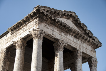 Fototapeta premium Templo de Augusto (Pula)