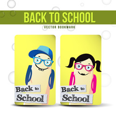 Back to school vector illustration