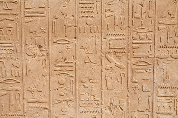 Hieroglyphs. Egypt