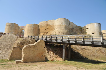Accès et défenses Château Falaise