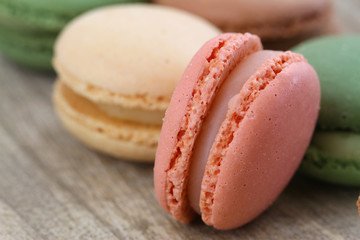 Macaroons, close up