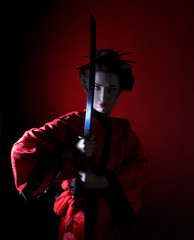 Girl in japanise style © Alex Azarov