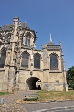 Le dessous de l'arche, Eglise Sainte Trinité, Falaise