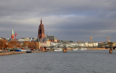 Fototapeta premium panorama de francfort