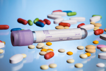 Blot sample and drugs