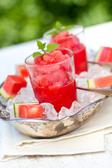 Melonensorbet
