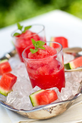 Melonensorbet