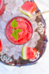 Melonensorbet