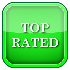 Green square shiny icon