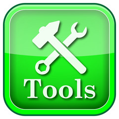 Green square shiny icon