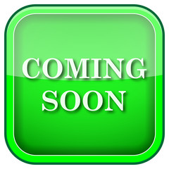 Green square shiny icon