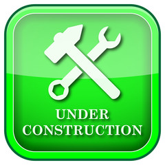 Green square shiny icon