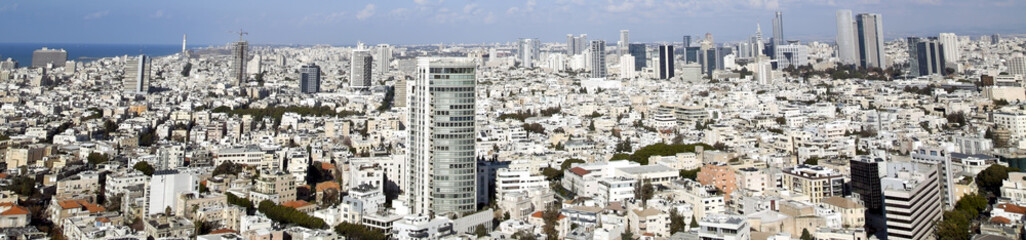 Naklejka premium Tel-Aviv Cityscape