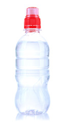 Bottle of water, isolated on white