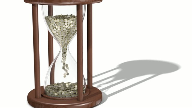 Euro Sanduhr animiert (50p +alpha)