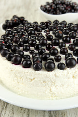 Cheesecake with fresh berries