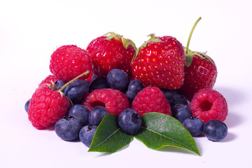 verschiedene Beerenfrüchte