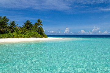 Scenery of the beach