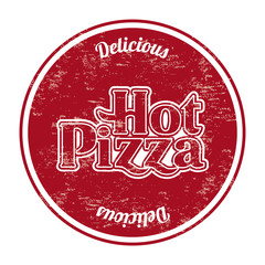 hot pizza
