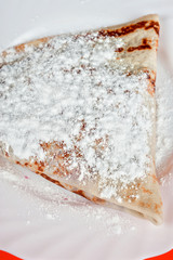 Naklejka premium stuffed pancakes