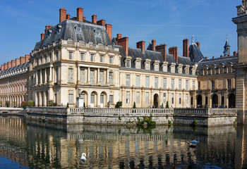 Fototapeta na wymiar château de Fontainebleau