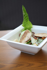 ceacar salad in close up