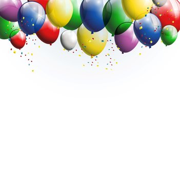 balloons background for you design