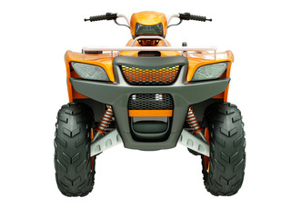 Obraz premium Quad bike isolated
