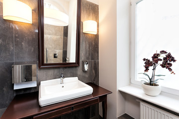 Elegant bathroom interior