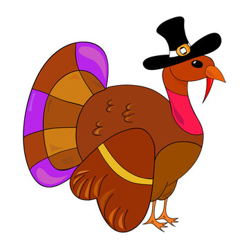 Turkey clipart for thanksgiving day
