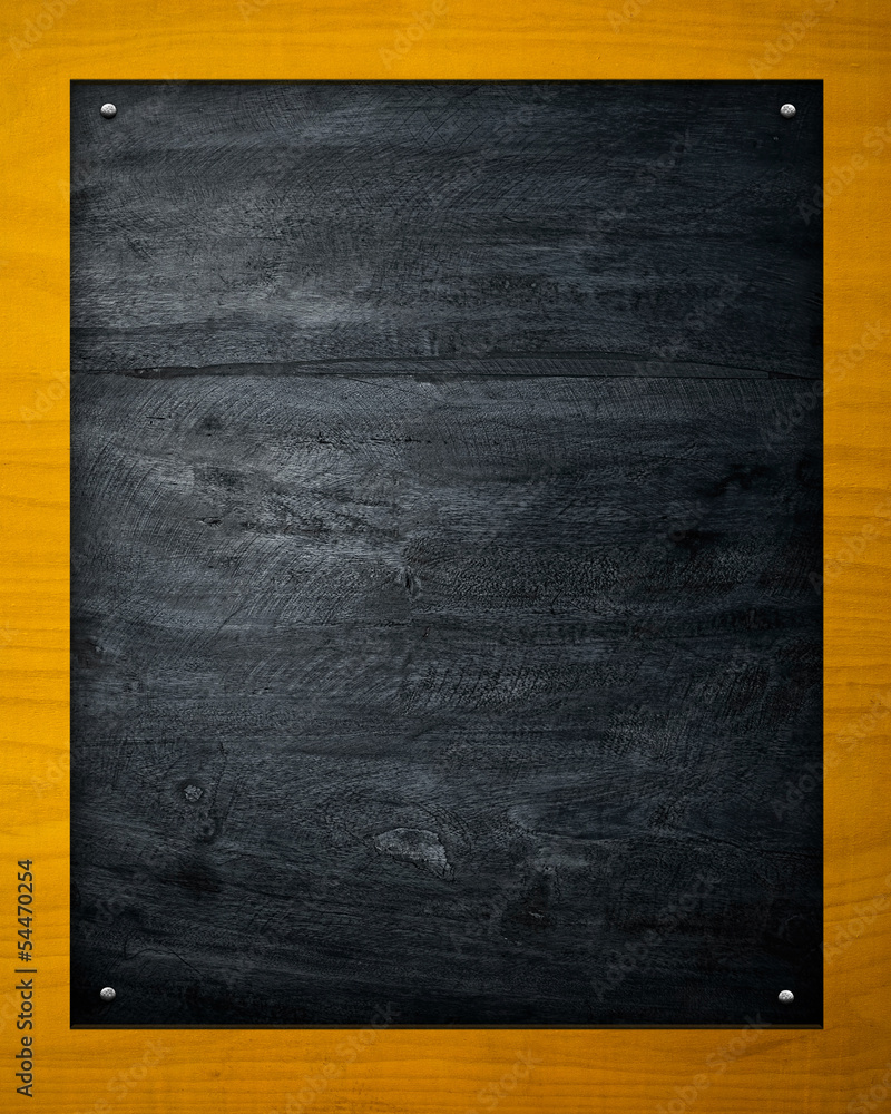 Poster wooden board