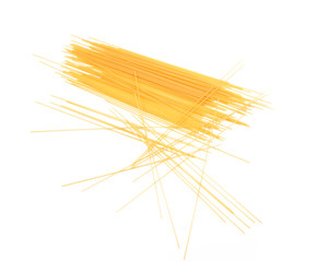 Obraz premium Spaghetti number three scattered.