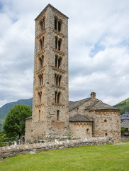 Fototapeta na wymiar Romanesque church of Sant Climent de Taull, Catalonia, Spain
