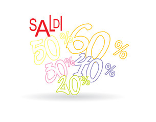 Saldi %