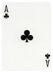 Playing Card - Ace of Clubs