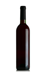 Bottle of red wine.
