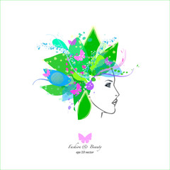 Fashion Moda Beauty vector