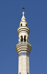 Fototapeta na wymiar Minaret meczetu, Teheran, Iran