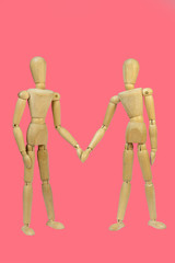 Händchen halten, h.