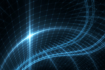 Blue abstract background