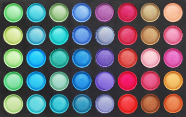 makeup color palette