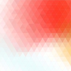 Pattern of geometric shapes. Flow of spectrum effect.