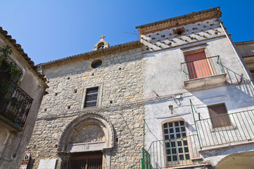 Fototapeta na wymiar Kościół św Giuseppe. Alberona. Puglia. Włochy.