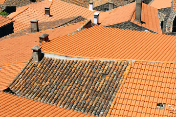 Detail of some rooftops