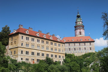 Czech Krumlov in the Czech Republic