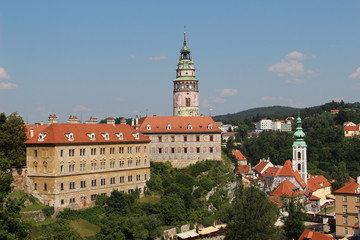 Obraz premium Czech Krumlov in the Czech Republic